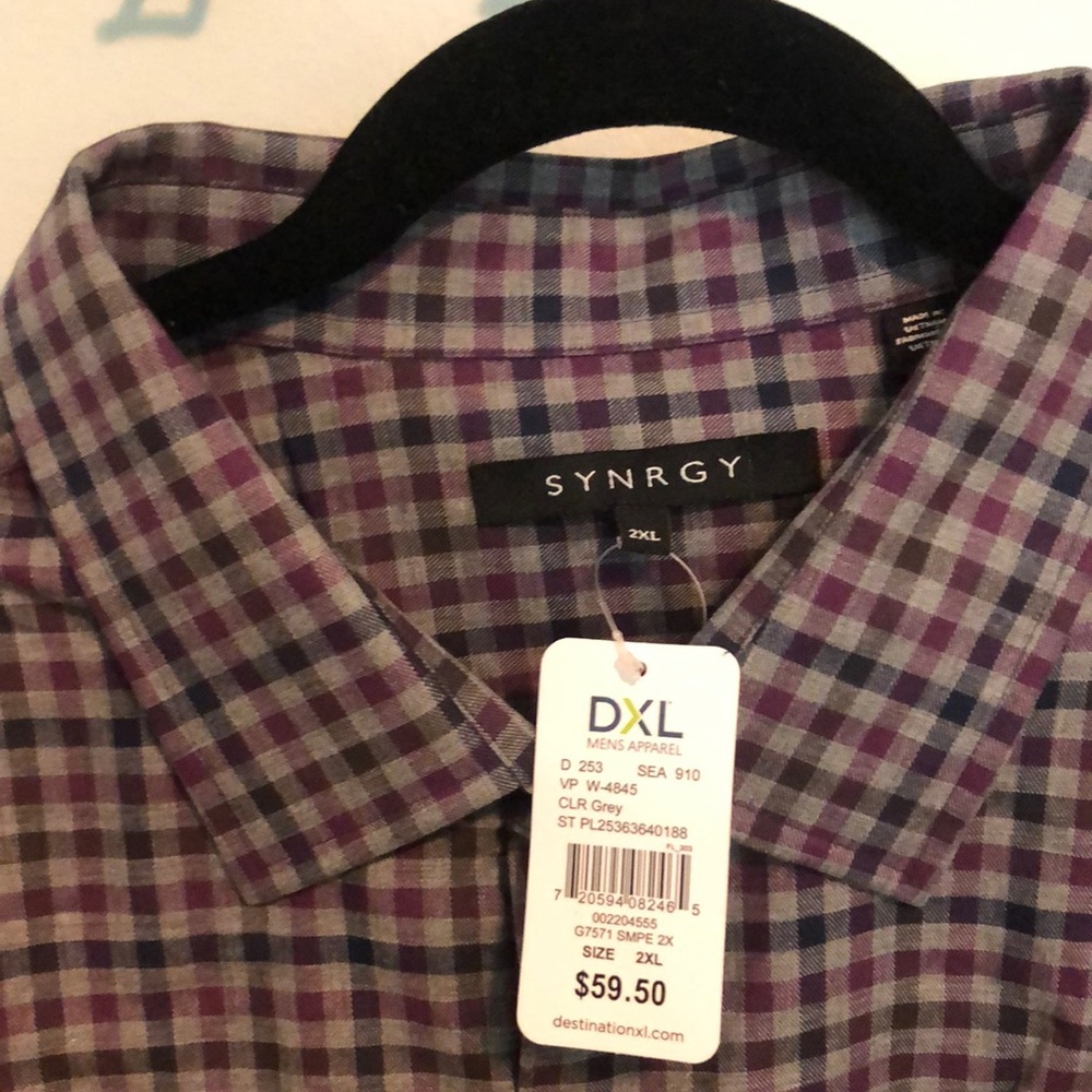 Brand New Button Down Long Sleeve 2XL DXL